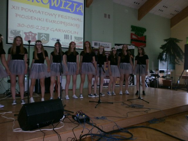 Występ na konkursie "Eurowizji"